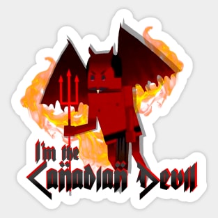 South Park - Beelzaboot - The Canadian Devil Sticker